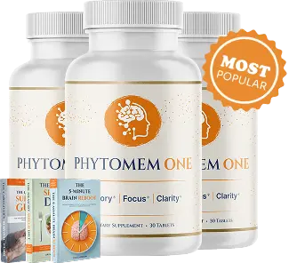Phytomem One 3 bottle package with free bonus ebooks